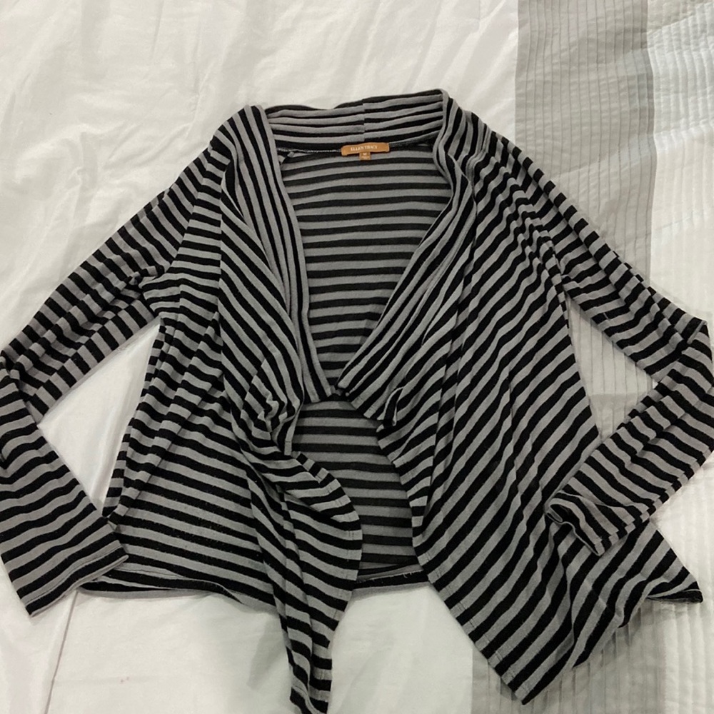 Striped cardigan